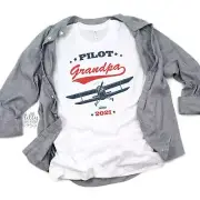 Pilot T-Shirt, Grandpa T-Shirt, Grandpa Pilot T-Shirt, Pilot Grandpa T-Shirt,