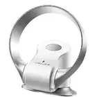 Bladeless Fan Household Electric Fan Wall Mount (GB 220V) Silver