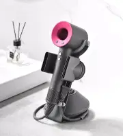 Hair Dryer Stand Hair Dryer Holder Supersonic, Magnetic Stand Holder with Power