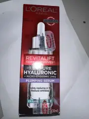 L'Oreal Revitalift Derm Intensives 1.5% Hyaluronic Acid Serum Re-plumps Skin