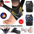 Ankle Brace Support Compression Sleeve Plantar Fasciitis Pain Relief Foot Wrap !