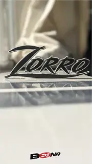 Zorro logo display - comic book version Beena Studio