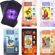 XSYLOHXL Tarot Cards for Beginners Deck with Meanings on Them Training...