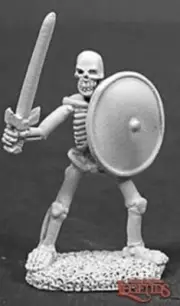 Reaper Dark Heaven Legends 02015 SKELETON SWORDSMAN UNDEAD FIGHTER