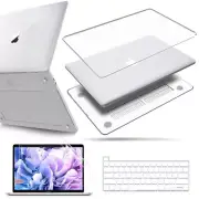 Fits 2024 M4 Chip MacBook Pro 14 Inch A3112 A3185 A3401 Clear Snap-on Case Cover