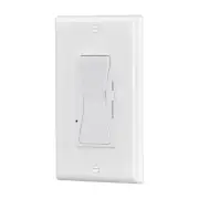 Adjustable Brightness with LED Light Dimmer Switch 125V 15A Smooth Dimming