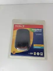 FACTORY SEAL SanDisk SDDR-75-07 SmartMedia USB Combo ImageMate Dual Card Reader