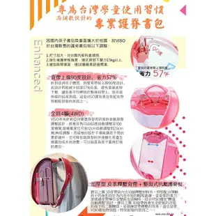 VISO寶貝之翼Super G/ 魂動紅手工護脊書包 eslite誠品