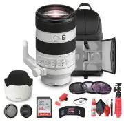 Sony FE 70-200mm f/4 Macro G OSS II Full-Frame Compact Telephoto Zoom Lens -