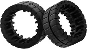 [YUYUEMI] 2 Pcs Wear-Resistant Non-Slip Replacement Rubber Wheel Tires Tread for iRobot Braava Jet M6 Robot Vacuum Cleaner Tread Tires Skin Accessories