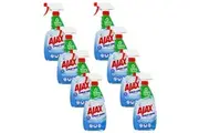 8x Ajax Spray N Wipe Trigger Antibacterial Cleaner Spray Ocean Fresh 500ml