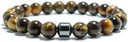 Triple Protection Smoking Cessation Bracelets 8MM Magnet Anti Smoke Bracelet AU #3