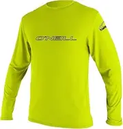 [O'Neill] Rash Guard Surf Men's Long Sleeve T-Shirt Sun Protection UPF 50+ Lime 3XL, Lime, 3X-Large