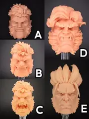 1/12 Unpainted Comics Sabretooth Victor Creed Head Toy Fit 6'' ML Action Figure