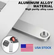 64GB Metal USB Flash Drive Keychain Memory Stick Pendrive Thumb Key Disk PC