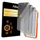 3 Pack Privacy Screen Protector for iPhone 16 Pro iPhone 16 Pro Max-6.9 inch