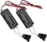 ETHZZLE 2pcs Inverter for Car Accessories Tester Car Power Adapter Vehicle Charger Inverter Vehicle Power Charger Black Ccfl