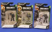 MEGA CONSTRUX CALL OF DUTY JOHN SOAP MACTAVISH, YURI, OUTRIDER SERIES 2 SET