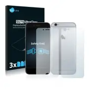Apple iPhone 6 - Front + Back, 6 x Transparent ULTRA Clear Screen Protector