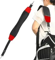 Buhyujkm Golf Bag Straps | Single Padded Adjustable Straps - Sturdy Thick Pad Straps, Single Padded Adjustable Straps, Non-slip Single Padded Shoulder Strap for Travel Bag
