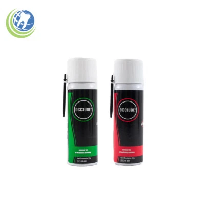 2X OCCLUDE PASCAL DENTAL ARTICULATING AEROSOL INDICATOR POWDER - GREEN 7 RED 23g