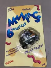 1985 Tonka Maniacs 6 Wheelers Green Plastic diecast toy car New and sealed