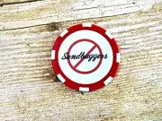SANDBAGGERS ANONYMOUS GOLF BALL MARKER POKER CHIP (CHOICE OF ONE) ⛳NEW⛳