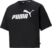 [PUMA] Women's Essential Cropped Logo Tee