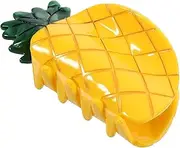 NULYLU Cute Pineapple Hair Claw Clip for Women Durable Acetic Acid Hair Accessory Versatile Decorative Claw Clip for Various Hairstyles present