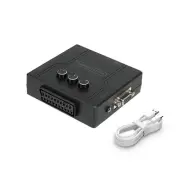 RGBS VGA to YPBPR Component Converter SCART to YPBPR for N64 PS1 PS2 Dreamcast j