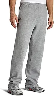 [Russell Athletic] Men's Dri-Power Open Bottom Sweatpants with Pockets