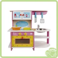 在飛比找蝦皮購物優惠-親親 木製玩具 粉紅廚房組 木頭玩具