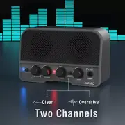 LEKATO Mini Guitar Amplifier Bluetooth 5.0 Electric Amp 5W Rechargeable Party