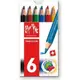 瑞士 CARAN DACHE卡達水溶性色鉛筆(一般級) 6色*1286.706