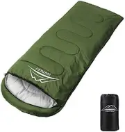 LEEPWEI Sleeping bag Envelope type Light weight Insulation 210T Waterproof shru