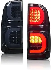 Car Rear Tail Lights for Toyota for Hilux for Vigo 2005-2015 LH&RH Pair Taillight Reverse Brake Turn Signal Rear Tail Light Lamps
