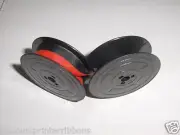 Olivetti Scribe Typewriter Ribbon Black and Red Ink Original Olivetti Spools