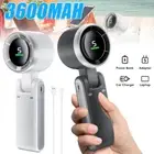 Rechargeable Mini Portable Fan Hand-held Desk Fan Cooling Cooler USB Air 5 Speed