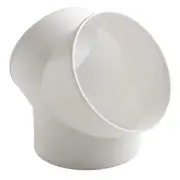 Extractor Fans Range Hood Accessories PVC Ventilation System Connector