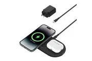 Belkin BoostCharge Pro 2-in-1 Magnetic Wireless Charging Pad with Qi2 15W -