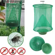 Fly Trap Reusable Insect Killer Net Cage Trap Ranch Bug Pest Hanging Fly Catcher