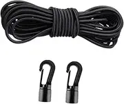 SHINEOFI Outdoor Bungee Cord with Hooks Elastic Tent Bungee Cord for Camping for Securing Tents Canopies and Gear Multi Purpose Utility Rope