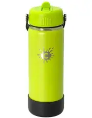 [Cheeki] Reusable Water Bottle With Straw Lid 750ml in Green