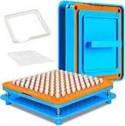 Capsule Holder Tray Filling Machine Tool for Gelatin Veggie Capsules For Vitamins, Herbs & Supplements Holes (Capsule Filling Machine Size 1)