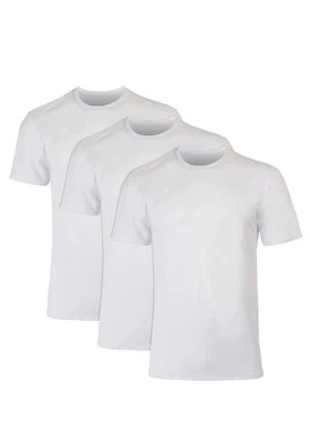Hanes Men’s X-Temp Mesh Back T-Shirt 3-Pack | Moisture-Wicking, BreathableWhite