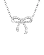 14K Diamond Necklace .13 ct.