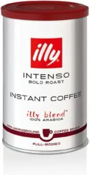 illy Intenso Instant Coffee, Bold Roast, Intense, Robust and Full Flavored With