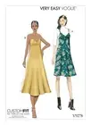 Vogue Sewing Pattern 9278 Misses 14-22 Very Easy Slip Dress in 2 Lengths