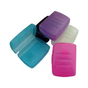 Tender Soap Box with Hinge 1 Pack Assorted Colours