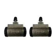 2 LH+RH Rear Wheel Cylinders for Nissan Note E12 HE12 1.2L FWD 11/2016-12/2020